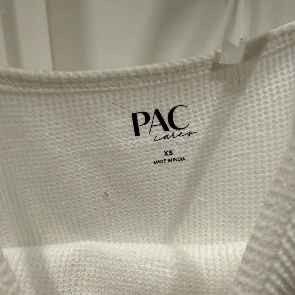 White Ribbed Tank Top - Picture 3 of 3